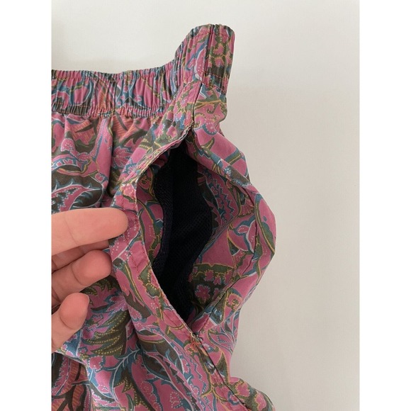 Ralph Lauren shorts swim trunks Polo Sport Pink Jungle Print Small Rare - Picture 9 of 10